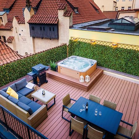 Centrum Apartments Pstrossova Prága Kültér fotó