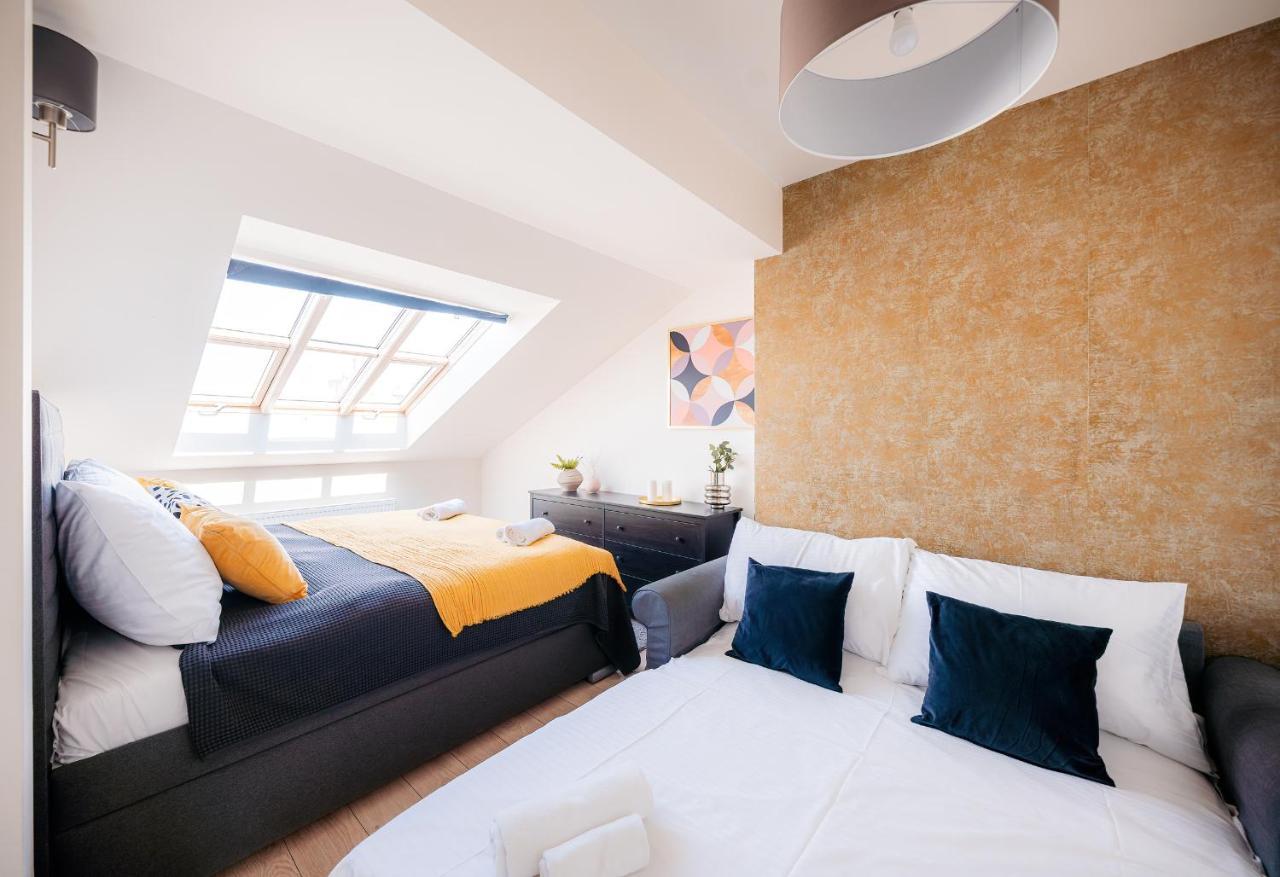 Centrum Apartments Pstrossova Prága Kültér fotó