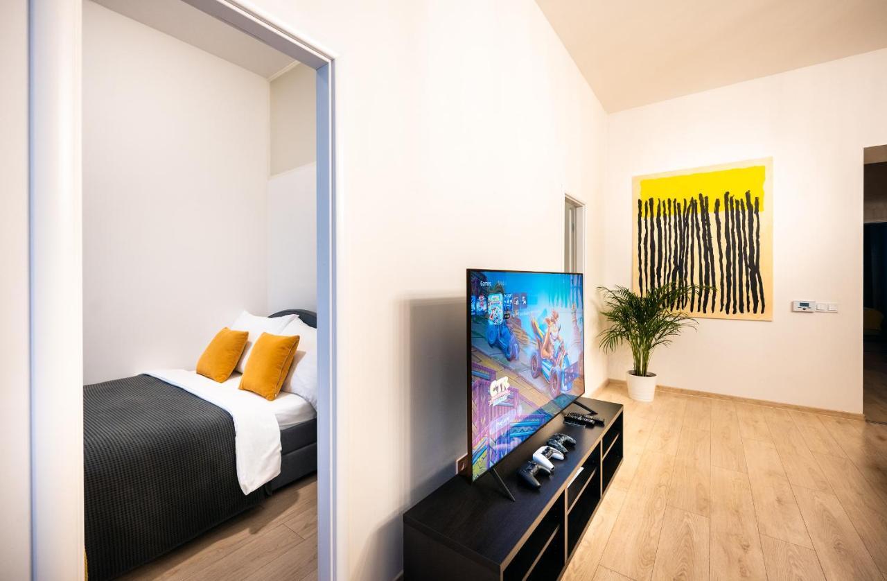 Centrum Apartments Pstrossova Prága Kültér fotó