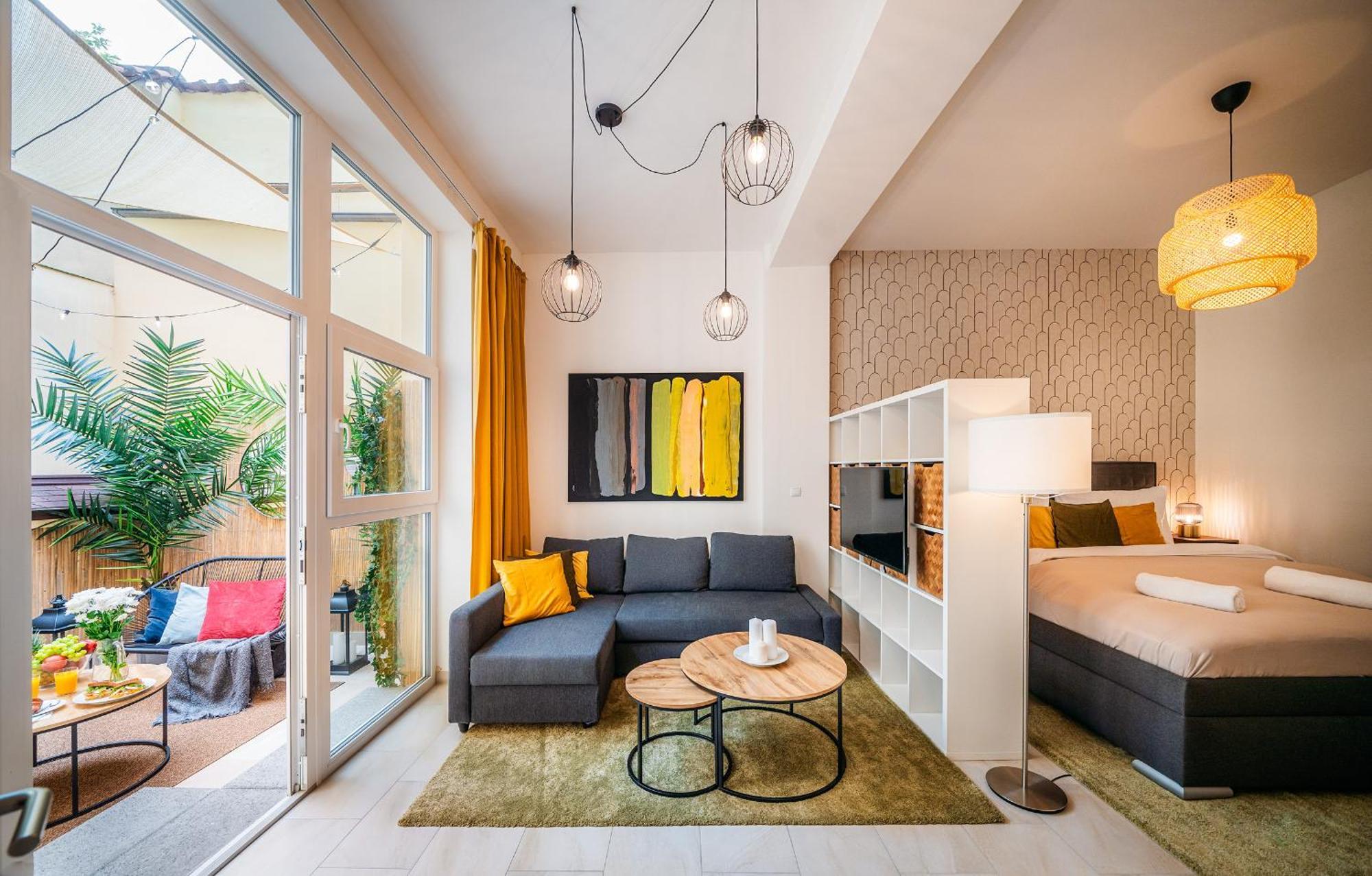 Centrum Apartments Pstrossova Prága Kültér fotó