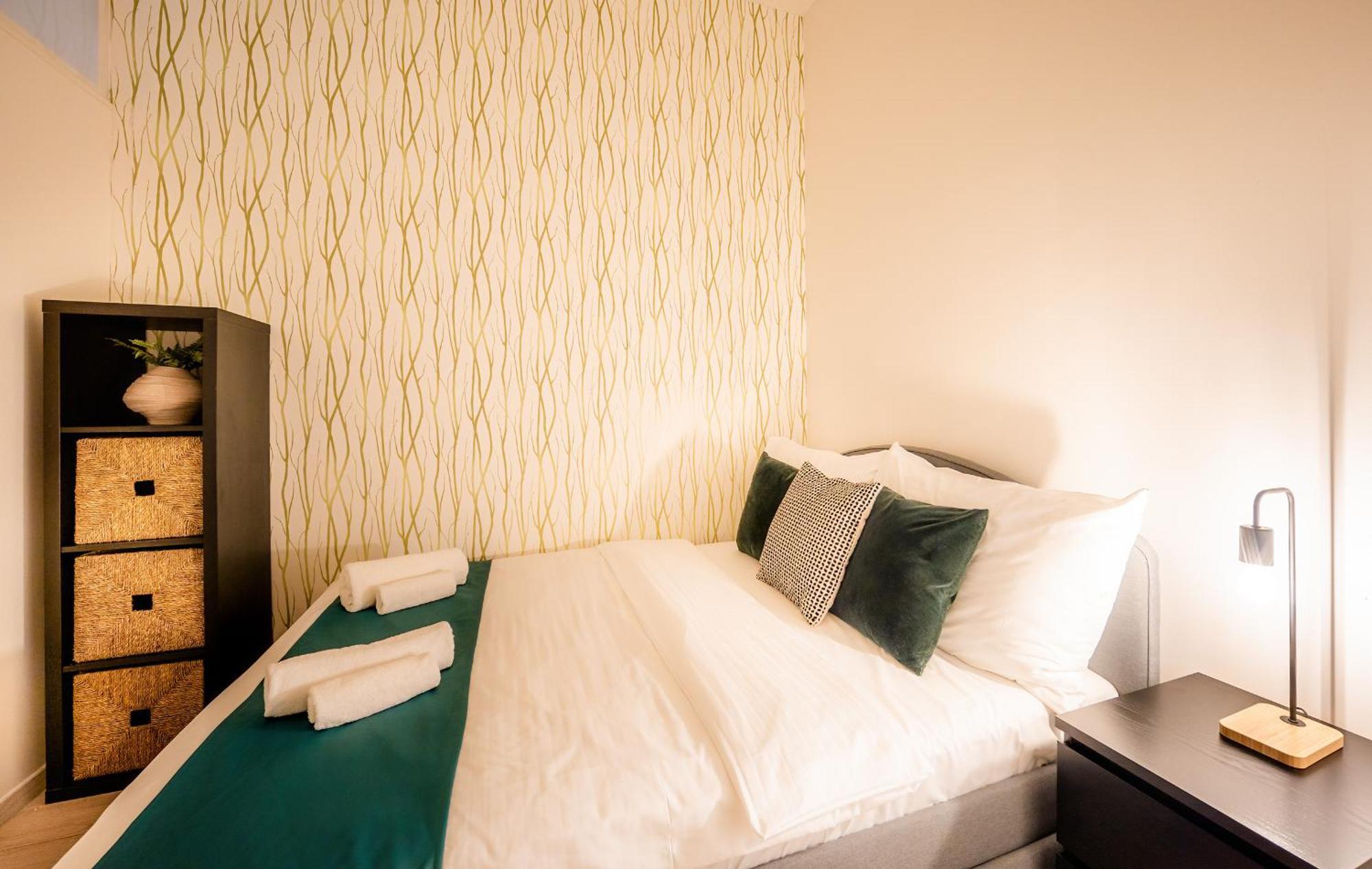 Centrum Apartments Pstrossova Prága Szoba fotó
