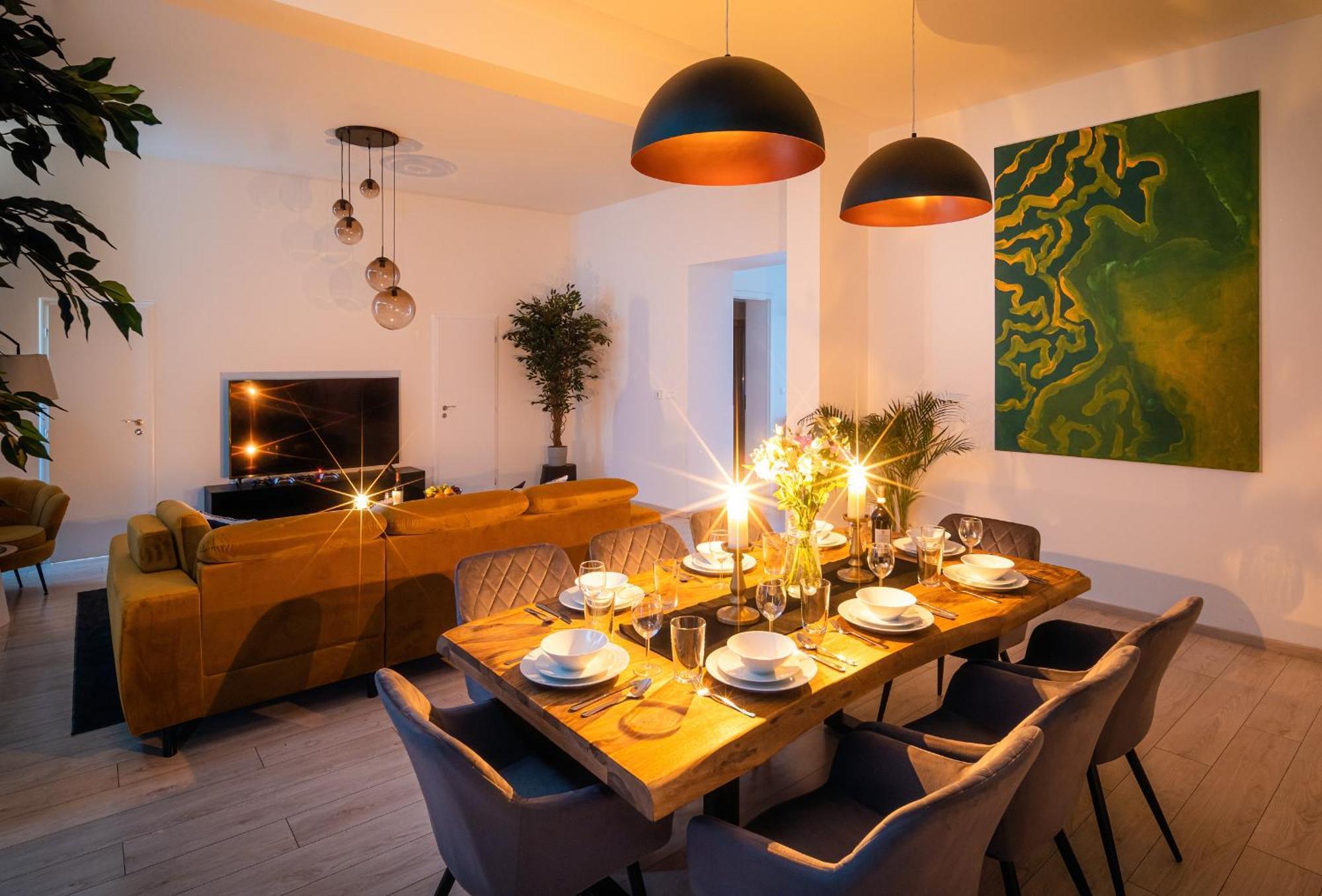 Centrum Apartments Pstrossova Prága Szoba fotó